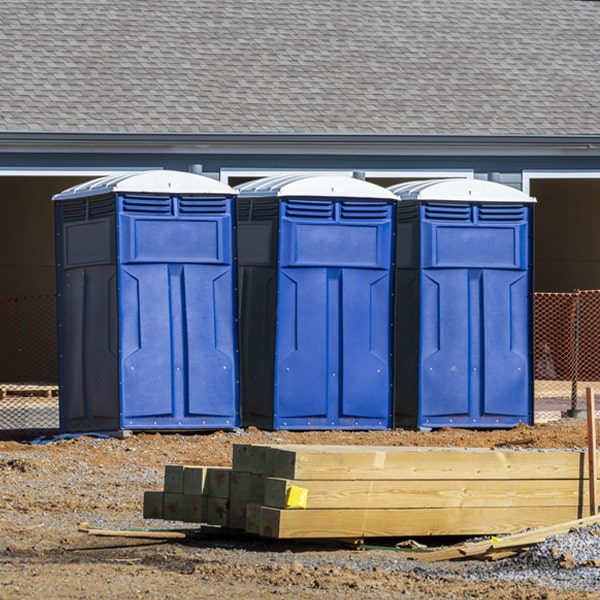 are there any restrictions on what items can be disposed of in the portable restrooms in Catasauqua PA